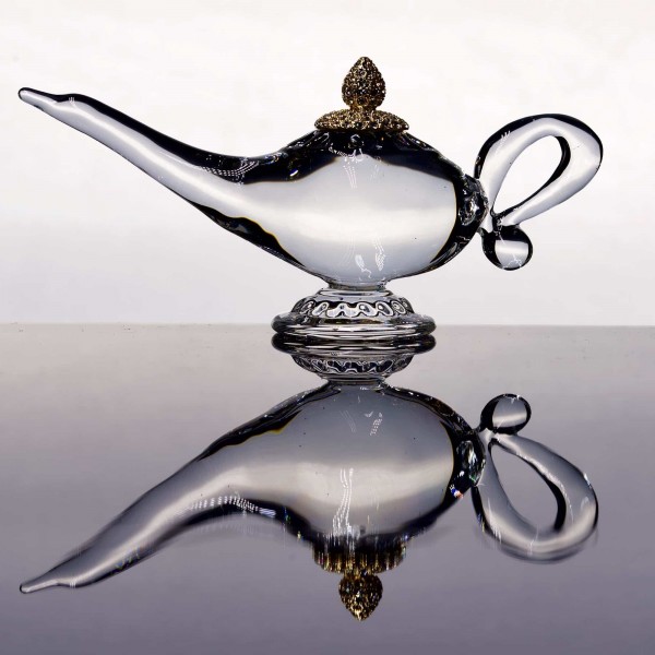 Disney Aladdin's Lamp, Arribas Glass Collection